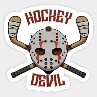 Hockey Devil Sticker